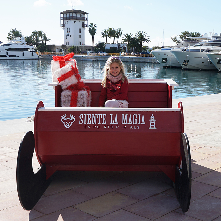 Weihnachtsmarkt in Puerto Portals auf Mallorca